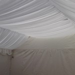 6m x 6m Marquee Roof Lining to fit Gala marquees 