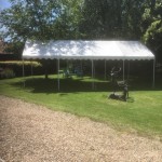 Marquee Canopy Roof hire 4m x 8m