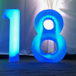 LED 3ft high Numbers