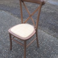Cross back chair11