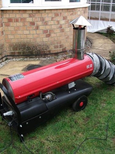 External Warm Air Heater